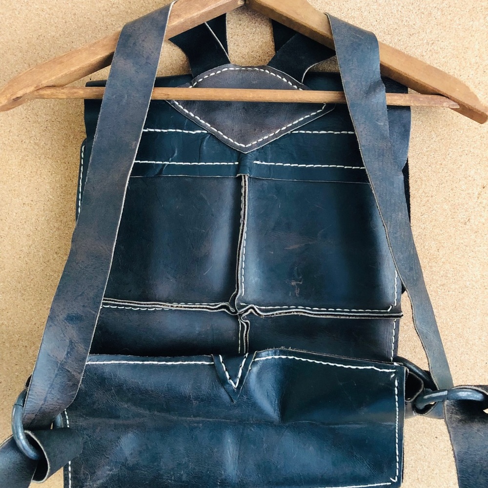 WM for Free People Leather Backpack - Picture 3 of 5